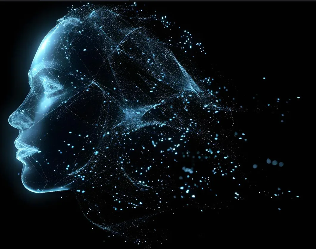 Testa olografica IA — Warven Wealthvale Neural Core